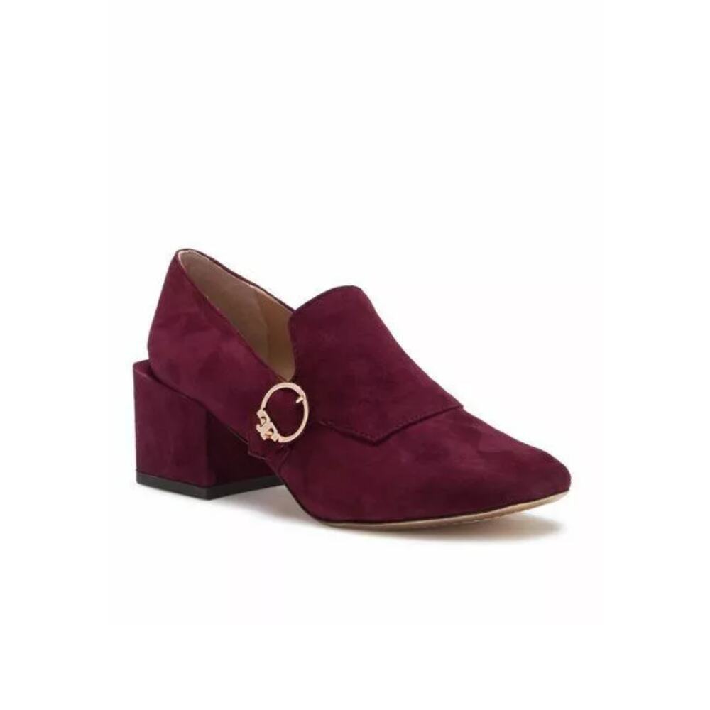 Tory Burch Tess Block Heel Loafer Pumps